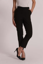 Carica l'immagine nel visualizzatore di Gallery, pantalone sigaretta con elastico dietro - mimì muà - nero
