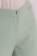 Carica l'immagine nel visualizzatore di Gallery, pantalone sigaretta con elastico dietro - mimì muà - verde acqua
