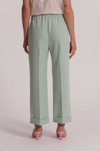 Carica l'immagine nel visualizzatore di Gallery, pantalone con risvoltino  - mimì muà - verde acqua
