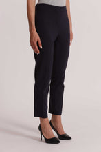Carica l'immagine nel visualizzatore di Gallery, pantalone basic in punto milano con elastico  - mimì muà - blu
