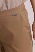 Carica l'immagine nel visualizzatore di Gallery, pantalone in cotone con elastico  - mimì muà - cammello
