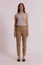Carica l'immagine nel visualizzatore di Gallery, pantalone in cotone con elastico  - mimì muà - cammello
