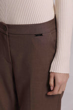 Carica l'immagine nel visualizzatore di Gallery, pantalone sigaretta con elastico dietro - mimì muà - tortora
