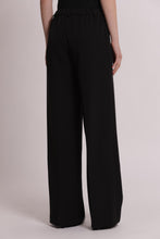 Carica l'immagine nel visualizzatore di Gallery, pantalone palazzo con elastico dietro - mimì muà - nero
