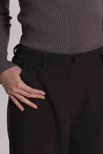 Carica l'immagine nel visualizzatore di Gallery, pantalone palazzo con elastico dietro - mimì muà - piombo
