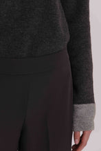 Carica l'immagine nel visualizzatore di Gallery, pantalone pancia piatta in tessuto tecnico - mimì muà - piombo
