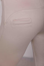 Carica l&#39;immagine nel visualizzatore di Gallery, pantalone cropped flare in punt milano - mimì muà - gesso
