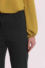 Carica l'immagine nel visualizzatore di Gallery, pantalone sigaretta in punto milano  - mimì muà - verde teal
