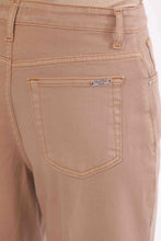Carica l&#39;immagine nel visualizzatore di Gallery, pantalone cropped con risvoltino bull di cotone - mimì muà - beige  2025
