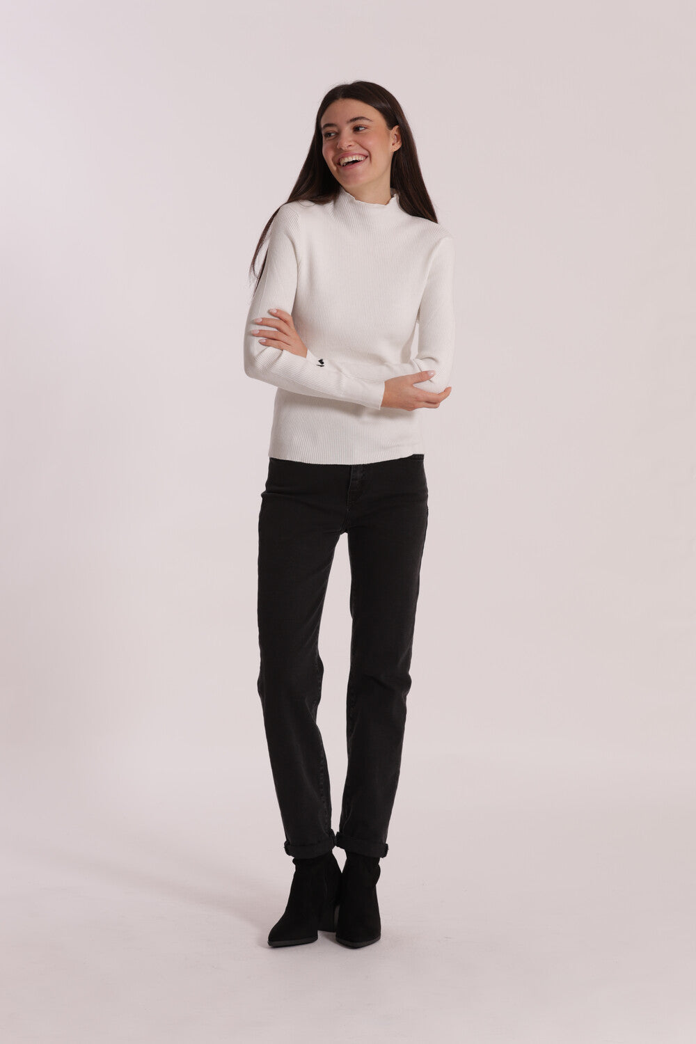 jeans sigaretta  - mimì muà - nero