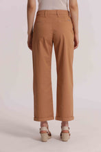 Carica l'immagine nel visualizzatore di Gallery, pantalone wide leg in bengalina  - mimì muà - nocciola
