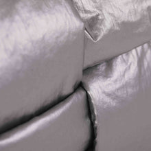 Carica l&#39;immagine nel visualizzatore di Gallery, borsa a mano piccola in nylon con intreccio - mimì muà - argento
