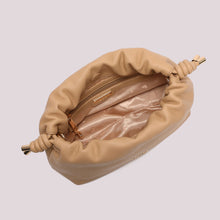 Carica l'immagine nel visualizzatore di Gallery, borsa a tracolla con foulard - mimì muà - taupè
