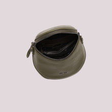 Carica l'immagine nel visualizzatore di Gallery, borsa marsupio con tracolla logata - mimì muà - verde militare
