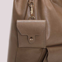 Carica l'immagine nel visualizzatore di Gallery, borsa a spalla con tasche  - mimì muà - fango

