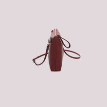 Carica l'immagine nel visualizzatore di Gallery, borsa a buste con piccole borchie - mimì muà - burgundy
