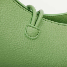 Carica l&#39;immagine nel visualizzatore di Gallery, borsa shopping con chiusura a bottone - mimì muà - verde
