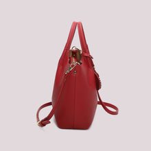 Carica l'immagine nel visualizzatore di Gallery, borsa a mano con charm a fiore - mimì muà - rosso
