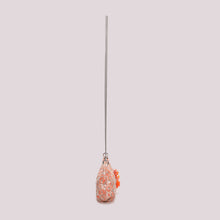 Carica l'immagine nel visualizzatore di Gallery, borsa paillettes  con fiori - mimì muà - corallo
