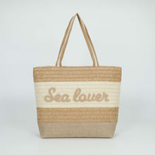 Carica l&#39;immagine nel visualizzatore di Gallery, borsa shopper &quot;sea lover&quot; - mimì muà - cuoio
