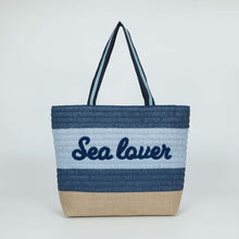 Carica l&#39;immagine nel visualizzatore di Gallery, borsa shopper &quot;sea lover&quot; - mimì muà - blu
