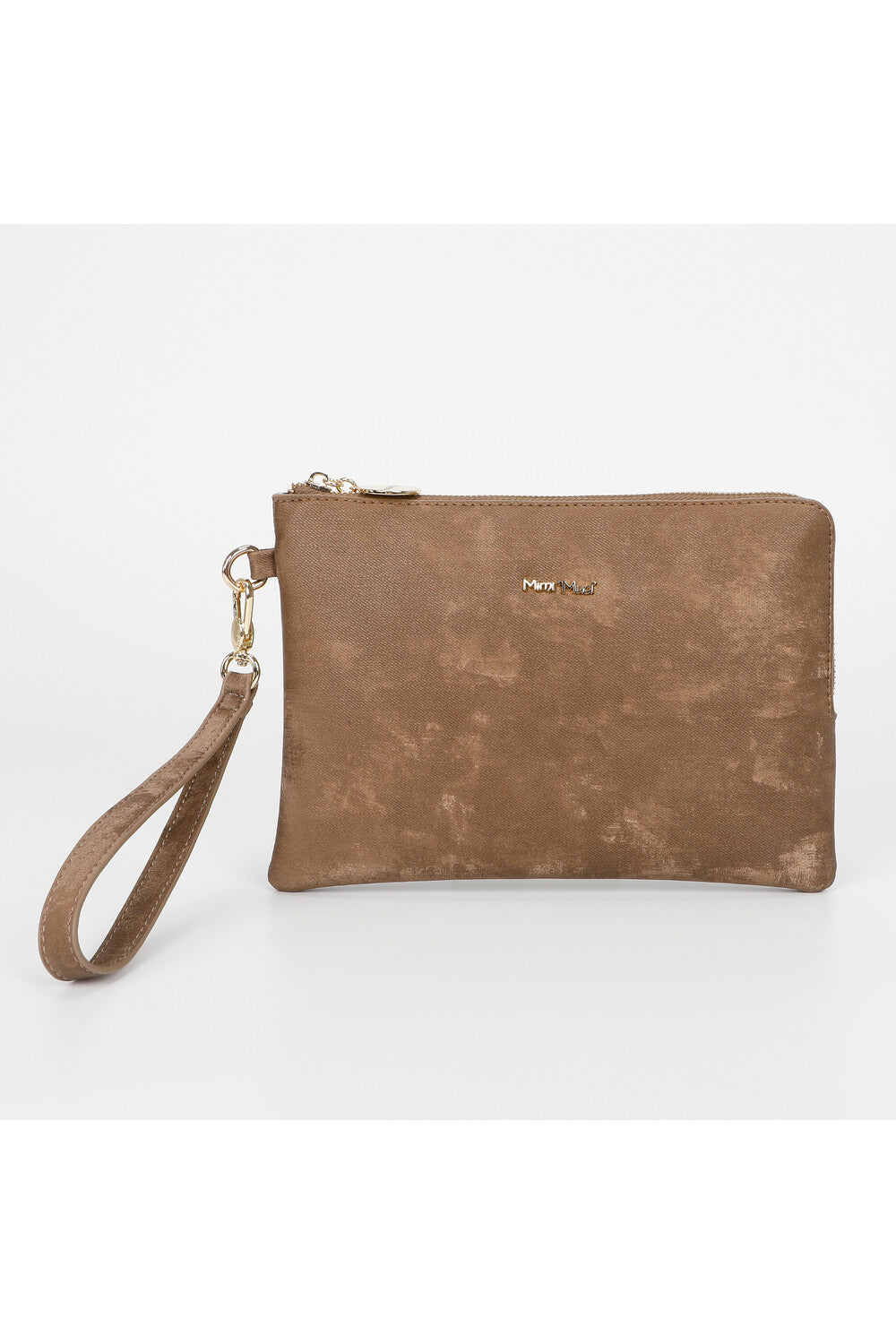 borsa a busta con effetto sfumato - mimì muà - cammello