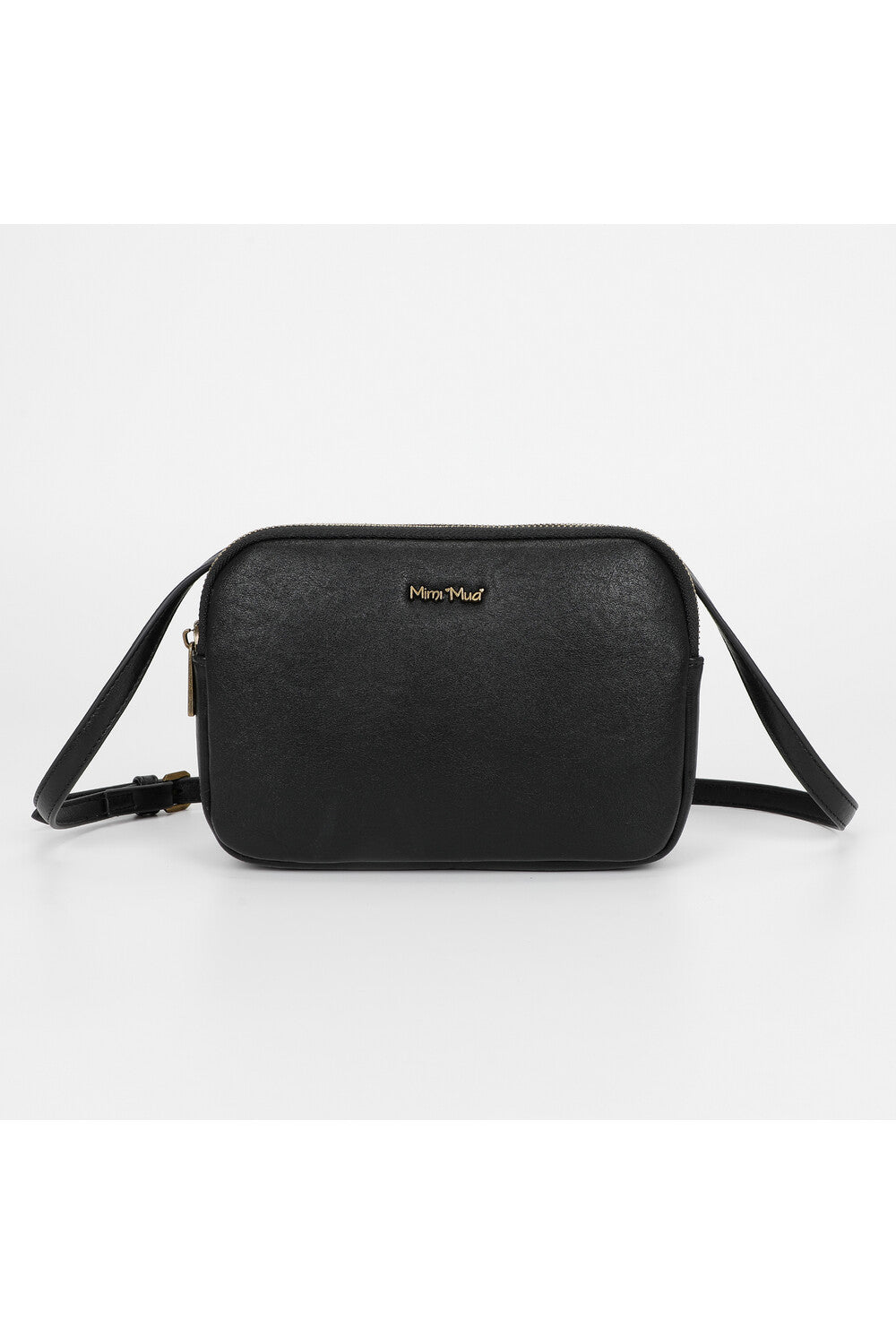 borsa a tracolla con accessori in ottone - mimì muà - nero