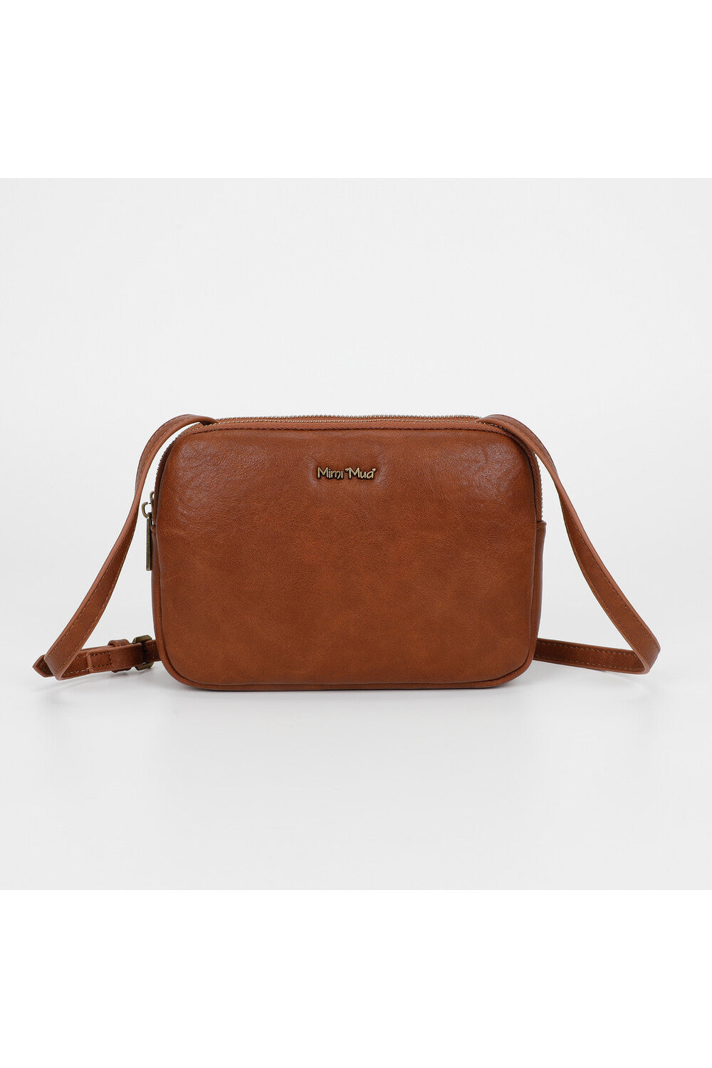 borsa a tracolla con accessori in ottone - mimì muà - cuoio