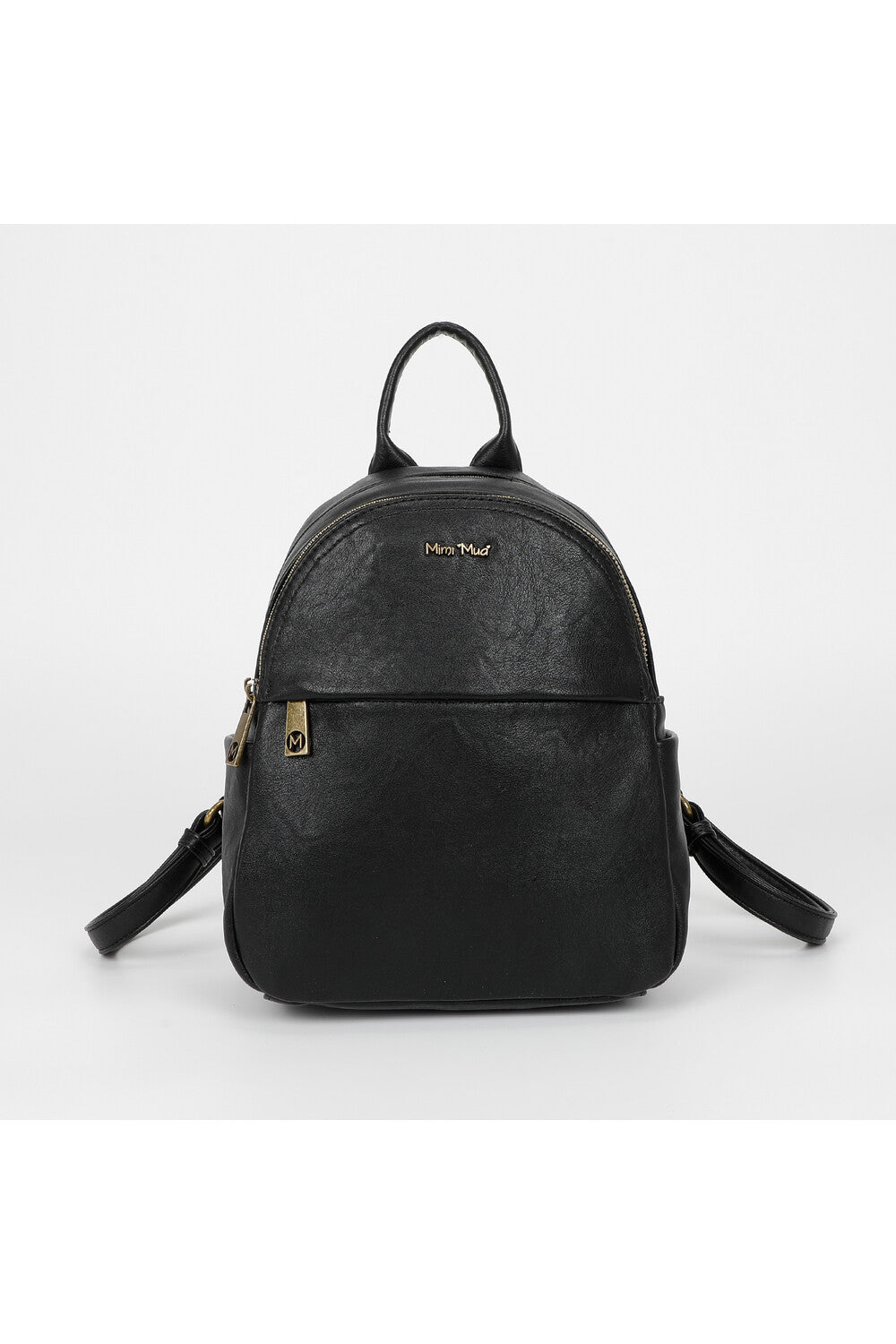 zaino con accessori in ottone - mimì muà - nero