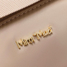 Carica l'immagine nel visualizzatore di Gallery, borsa a bauletto in nylon  - mimì muà - taupè
