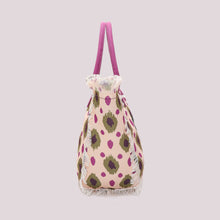 Carica l'immagine nel visualizzatore di Gallery, borsa shopper piccola in fantasia - mimì muà - beige verde
