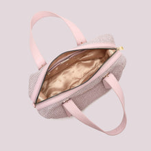Carica l'immagine nel visualizzatore di Gallery, borsa a bauletto in straw paper - mimì muà - lilla
