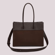 Carica l'immagine nel visualizzatore di Gallery, borsa tote  con charm e cuore - mimì muà - moro
