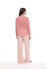 Carica l&#39;immagine nel visualizzatore di Gallery, pantalone palazzo con elastico in cadì - mimì muà - cipria
