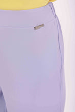Carica l&#39;immagine nel visualizzatore di Gallery, pantalone cropped con elastico dietro in cadì - mimì muà - lilla
