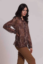 Carica l'immagine nel visualizzatore di Gallery, camicia uomo fantasia paisley - mimì muà - prugna
