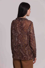 Carica l'immagine nel visualizzatore di Gallery, camicia uomo fantasia paisley - mimì muà - prugna
