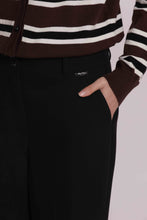 Carica l'immagine nel visualizzatore di Gallery, pantalone palazzo con elastico dietro - mimì muà - nero
