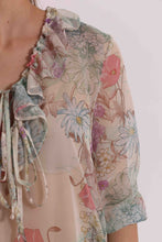 Carica l'immagine nel visualizzatore di Gallery, blusa in fantasia - mimì muà - verde acqua
