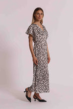 Carica l'immagine nel visualizzatore di Gallery, abito  in fantasia  - mimì muà - panna nero
