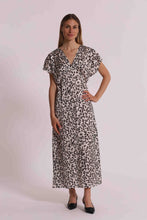 Carica l'immagine nel visualizzatore di Gallery, abito  in fantasia  - mimì muà - panna nero
