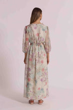 Carica l'immagine nel visualizzatore di Gallery, abito lungo in fantasia  - mimì muà - verde acqua
