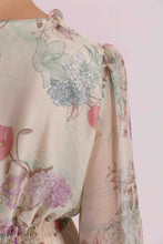 Carica l'immagine nel visualizzatore di Gallery, abito lungo in fantasia  - mimì muà - verde acqua
