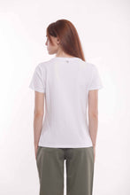 Carica l&#39;immagine nel visualizzatore di Gallery, t-shirt  &quot; BE DIFFERENT  - mimì muà - bianco

