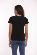 Carica l&#39;immagine nel visualizzatore di Gallery, t-shirt  &quot; CAT WITH GLASSES &quot; - mimì muà - nero
