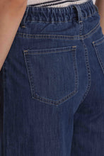 Carica l'immagine nel visualizzatore di Gallery, jeans palazzo con elastico  - mimì muà - blu medio
