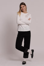Carica l'immagine nel visualizzatore di Gallery, pantalone cropped in velluto  - mimì muà - nero
