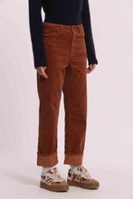 Carica l'immagine nel visualizzatore di Gallery, pantalone cropped in velluto  - mimì muà - tabacco
