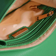 Carica l&#39;immagine nel visualizzatore di Gallery, borsa a tracolla con trama - mimì muà - verde bandiera
